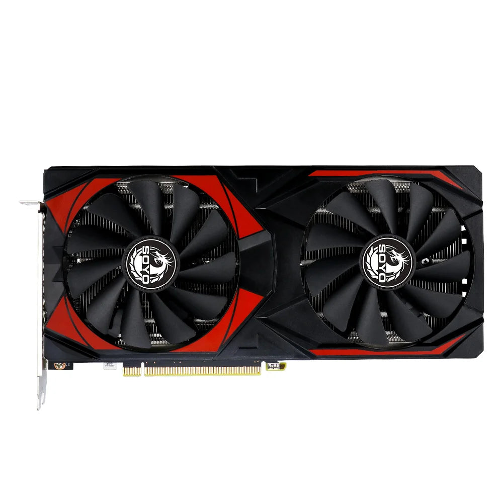 SOYO New AMD Radeon RX5700 8G Graphics Cards GDDR6 256Bit PCIE4.0x16 HDMI DP*3 for Desktop GPU Video Card for Gaming Computer