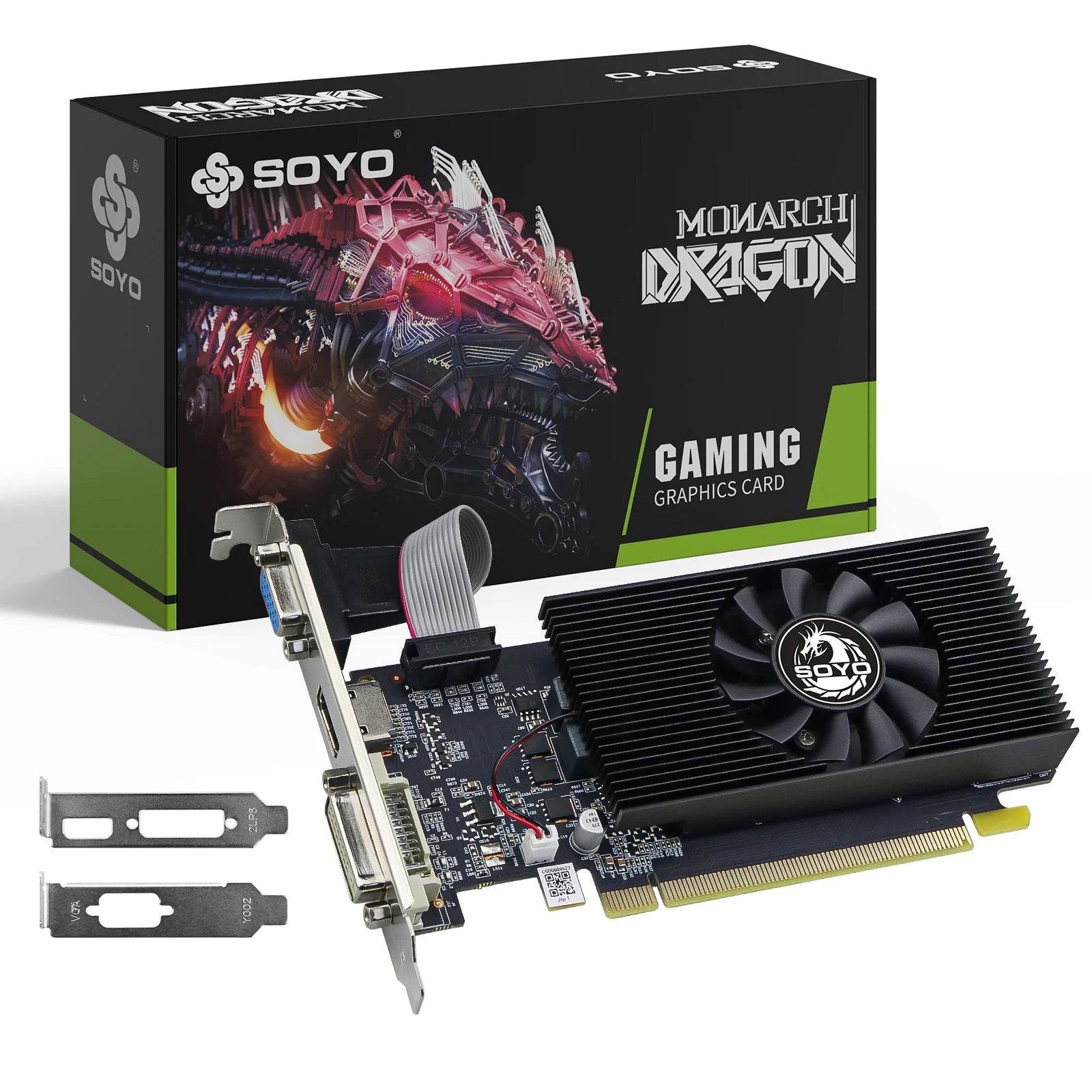 NVIDIA GPU GT 240 1G Graphics Card SOYO DDR3 128Bit 40nm Gaming Video Cards Desktop Computer components GT240 game Video Cards