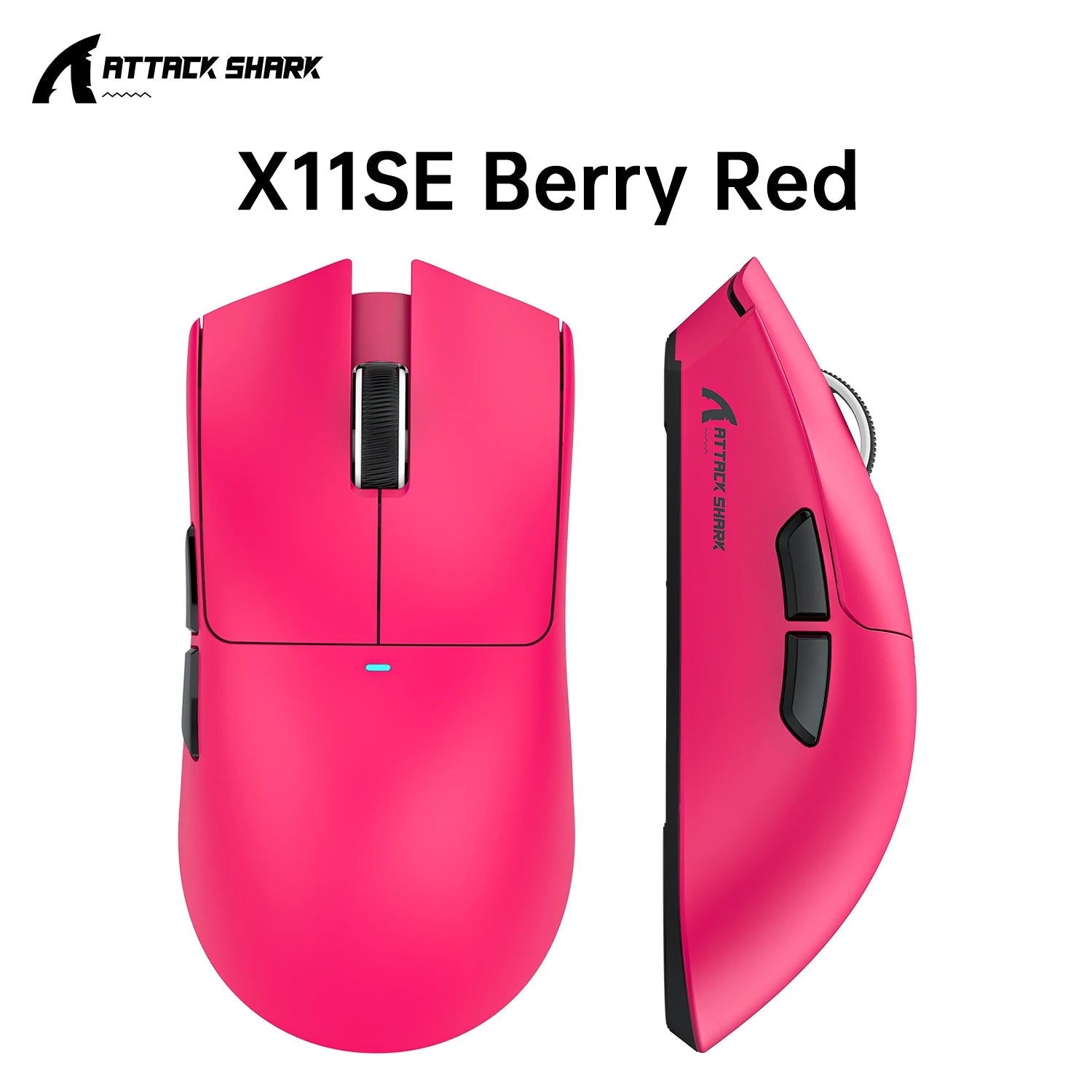 Attack Shark X11 X11SE Wireless Gaming Mouse,1000 Hz,2.4G RGB Optical Mouse,16000 DPI,Ergonomic Computer Mice for PC Laptop Mac