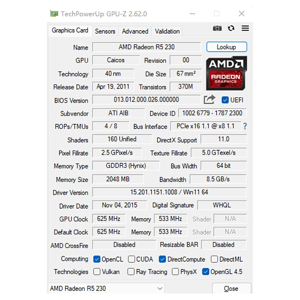 Graphics Cards SOYO R5 230 2G DDR3 64bit compatibility For Desktop Gaming Computer Components GPU Video Card R5230