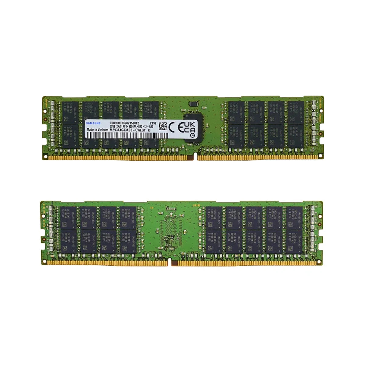 SAMSUNG Server Memory DDR4 Ram 32GB 16GB 8GB ECC REG RAM RECC Support X99 Motherboard RECC 3200AA 2933Y 2666V 2400T 2133P Server