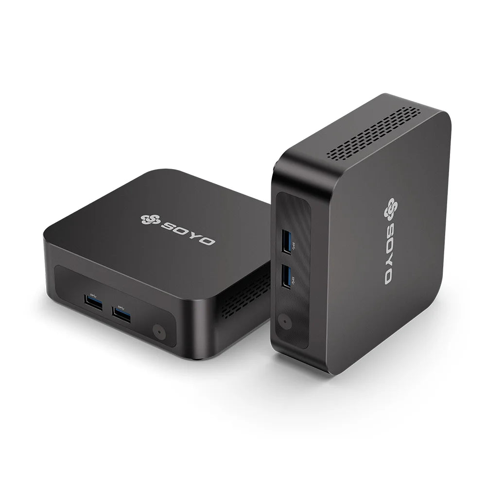 SOYO Mini PC Y5 Intel i3 4030U 8GB RAM 128GB ROM Windows 11 Pro WiFi BT4.2 Desktop Computer