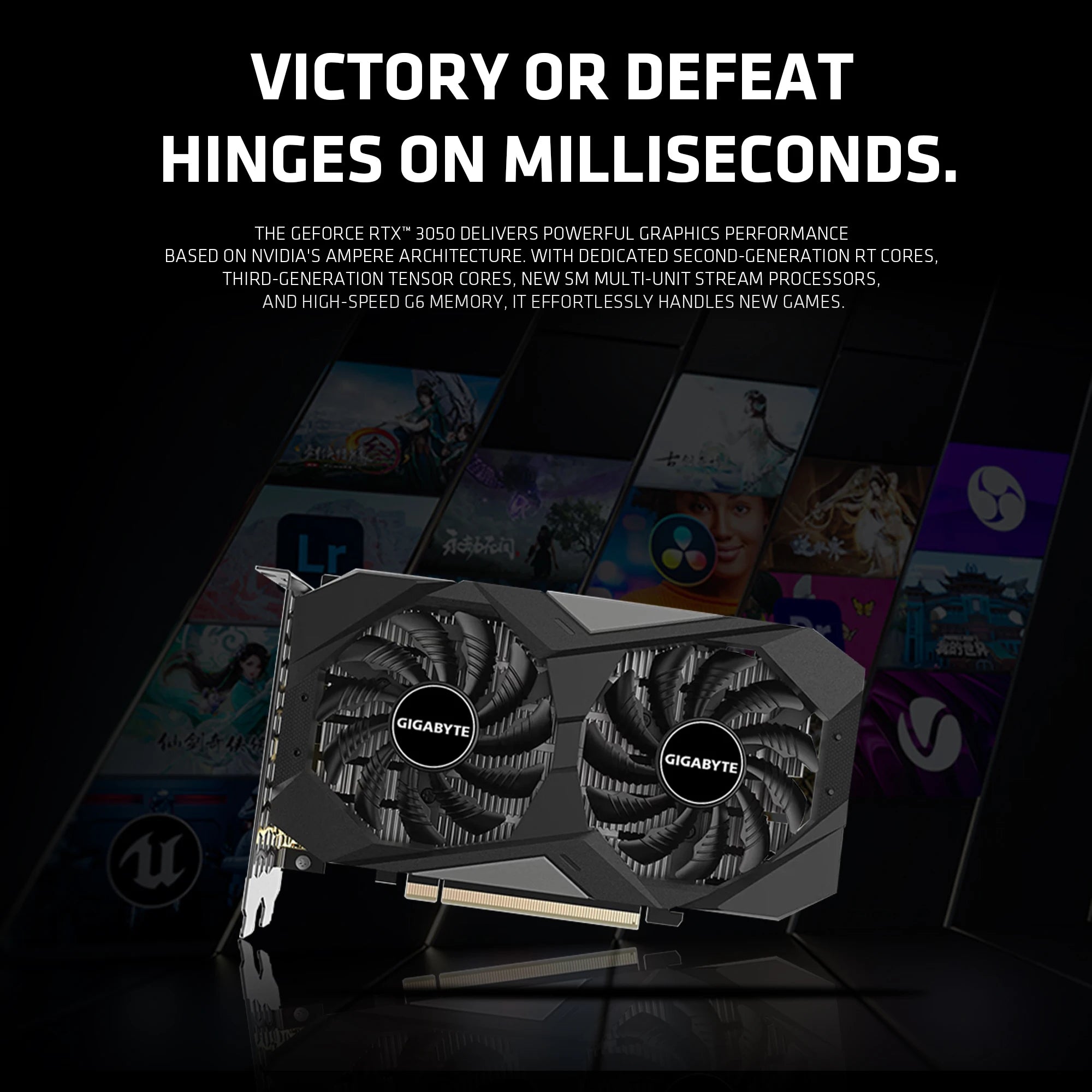 YEAH MAGIC AMD Ryzen 5 5500 Gaming Desktop 16GB(8G*2) DDR4 3600 1T NVME SSD 3050 Graphics card Win11 Home Gamer Desktop PC in US