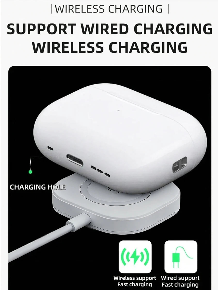 【 Pro 3 】 Bluetooth noise cancelling wireless earphones with heart rate monitoring, waterproof for daily use, perfect for sports