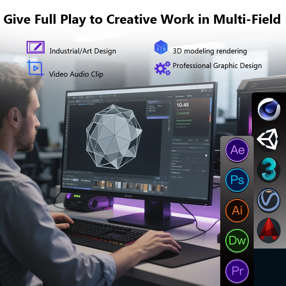 AIBOMAN Video Card AMD RX580 8GB Graphics Card GDDR5 256Bit 2048SP Dragon Series Gaming Video Cards Desktop Computer component