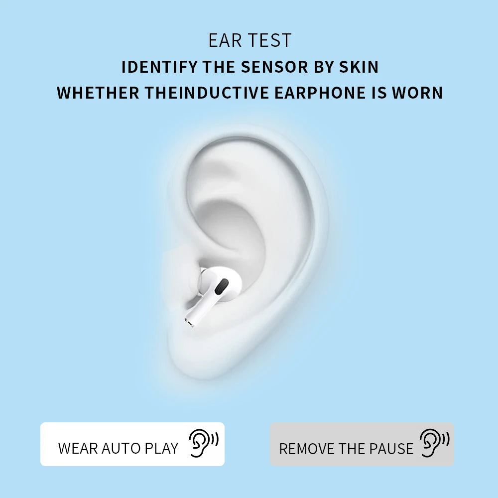 【 Pro 3 】 Bluetooth noise cancelling wireless earphones with heart rate monitoring, waterproof for daily use, perfect for sports