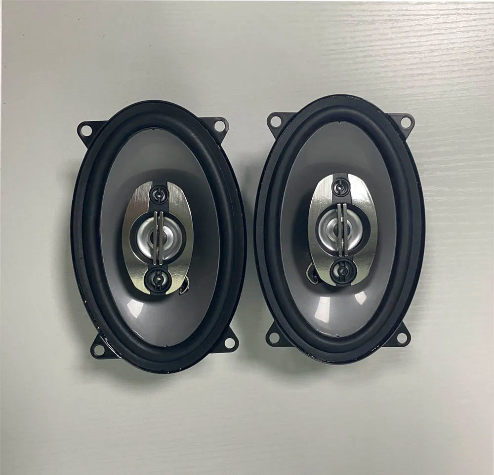 2PCS 4X6 Inch (2X450W) 900W 4-Way Car Hi-Fi Coaxial Speaker Door Audio Full Range Speaker