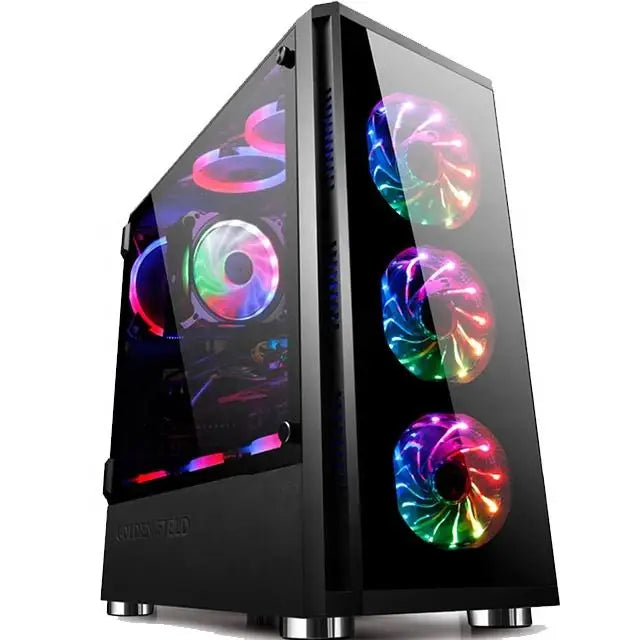 Aotesier High quality Core i7 i9 I5 with  E5 2650 CPU 16GB Ram SSD HDD Gtx 950 8GB Graphics card gaming desktop pc gamer game