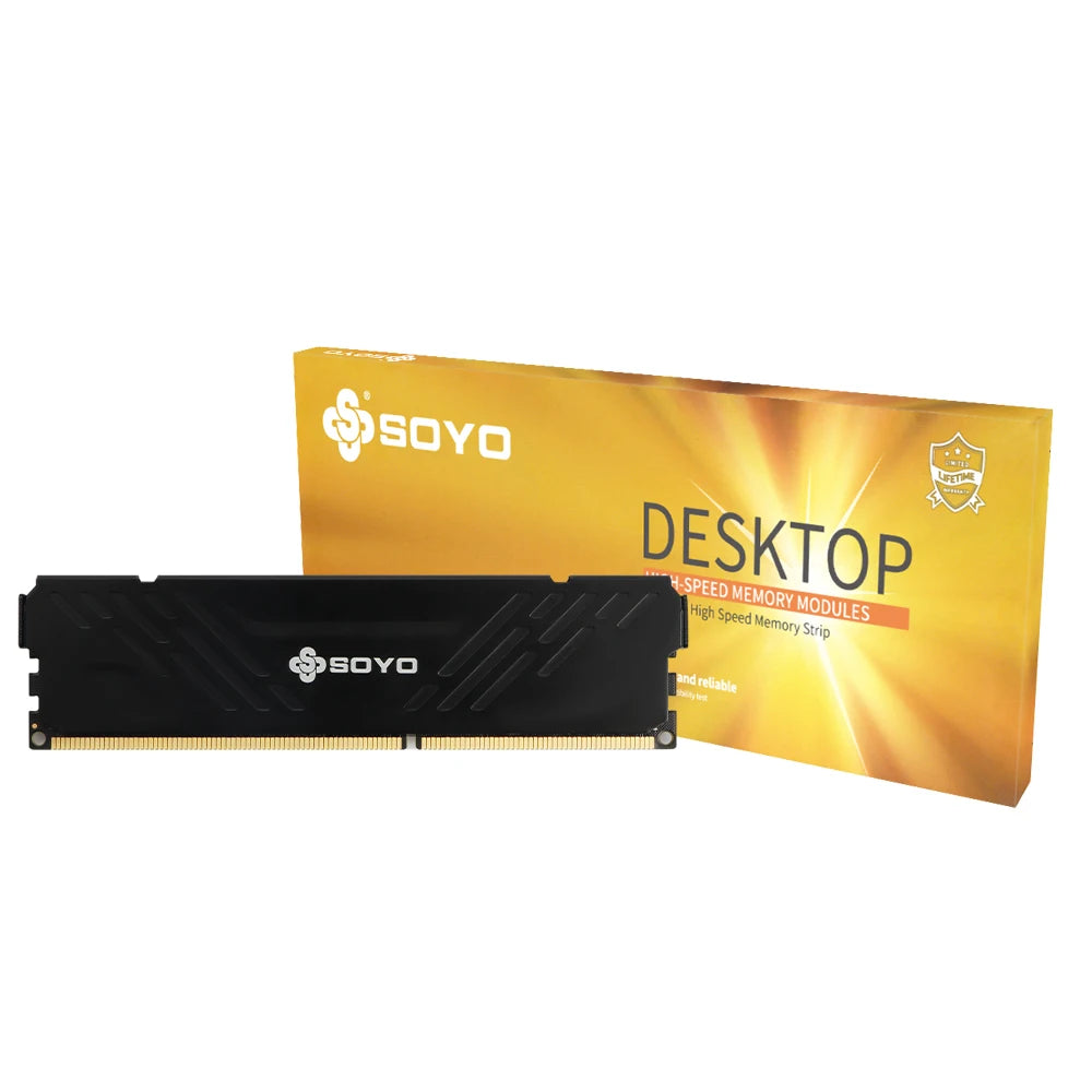 SOYO Memoria Ram DDR3 8GB Desktop 1600 Mhz DIMM Memory Ram For Intel & AMD 64Bit 240Pin